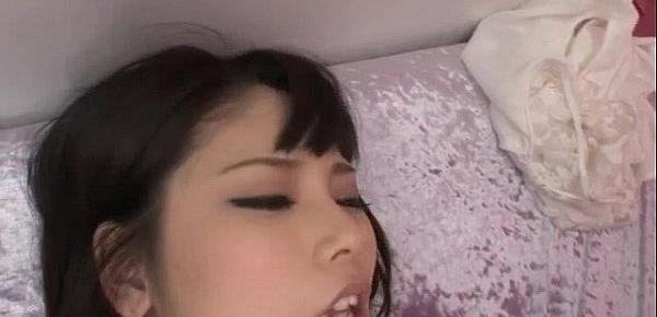  Miyu Shiina removes undies for a tasty dick